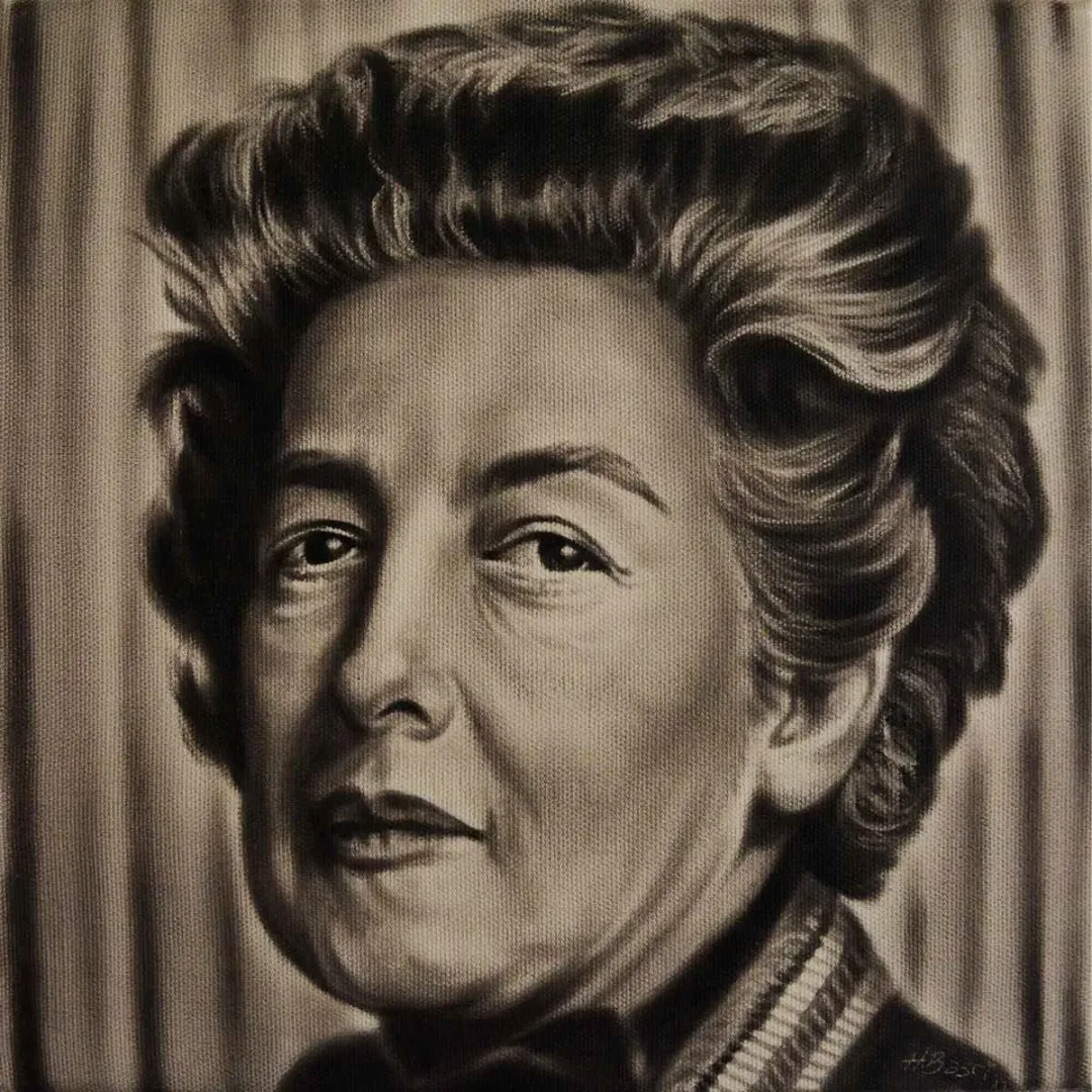 yakınlaştır "Füreya Koral" eseri HASAN BASRİ İNAN tarafından 2019 yılında 25x25 cm ölçülerinde Tuval üzeri yağlı boya tekniği ile yapılmıştır.