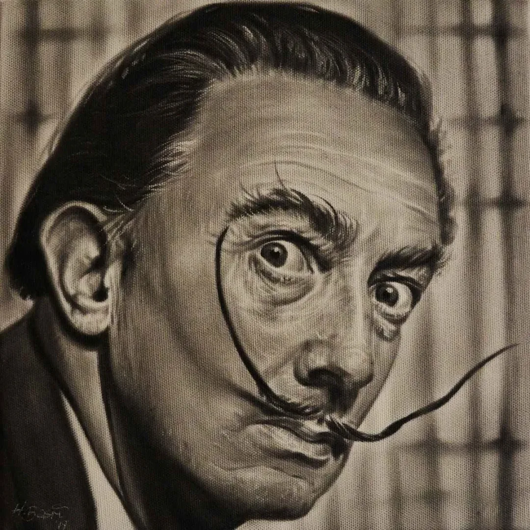 yakınlaştır "Salvador Dali" eseri HASAN BASRİ İNAN tarafından 2019 yılında 25x25 cm ölçülerinde Tuval üzeri yağlı boya tekniği ile yapılmıştır.