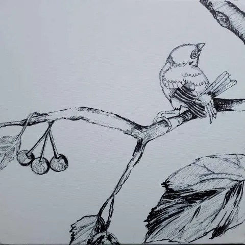 "İsimsiz" eseri HÜSEYİN RÜSTEMOĞLU tarafından 2019 yılında 25x25 cm ölçülerinde Tuval üzeri akrilik boya tekniği ile yapılmıştır.