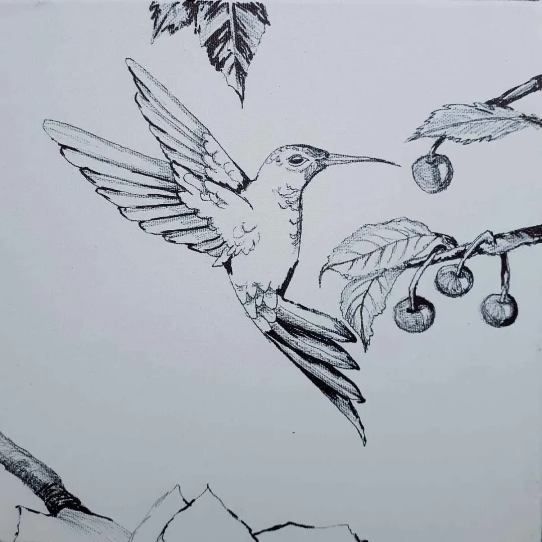 yakınlaştır "İsimsiz" eseri HÜSEYİN RÜSTEMOĞLU tarafından 2019 yılında 25x25 cm ölçülerinde Tuval üzeri akrilik boya tekniği ile yapılmıştır.