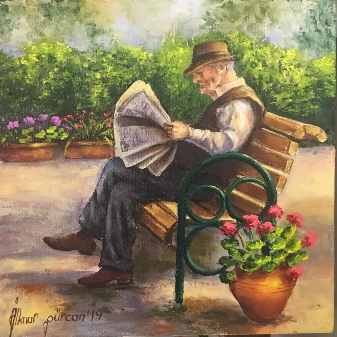 İLKNUR GÜRCAN — “İsimsiz”, 2019 "İsimsiz" eseri İLKNUR GÜRCAN tarafından 2019 yılında 25x25 cm ölçülerinde Tuval üzeri yağlı boya tekniği ile yapılmıştır.