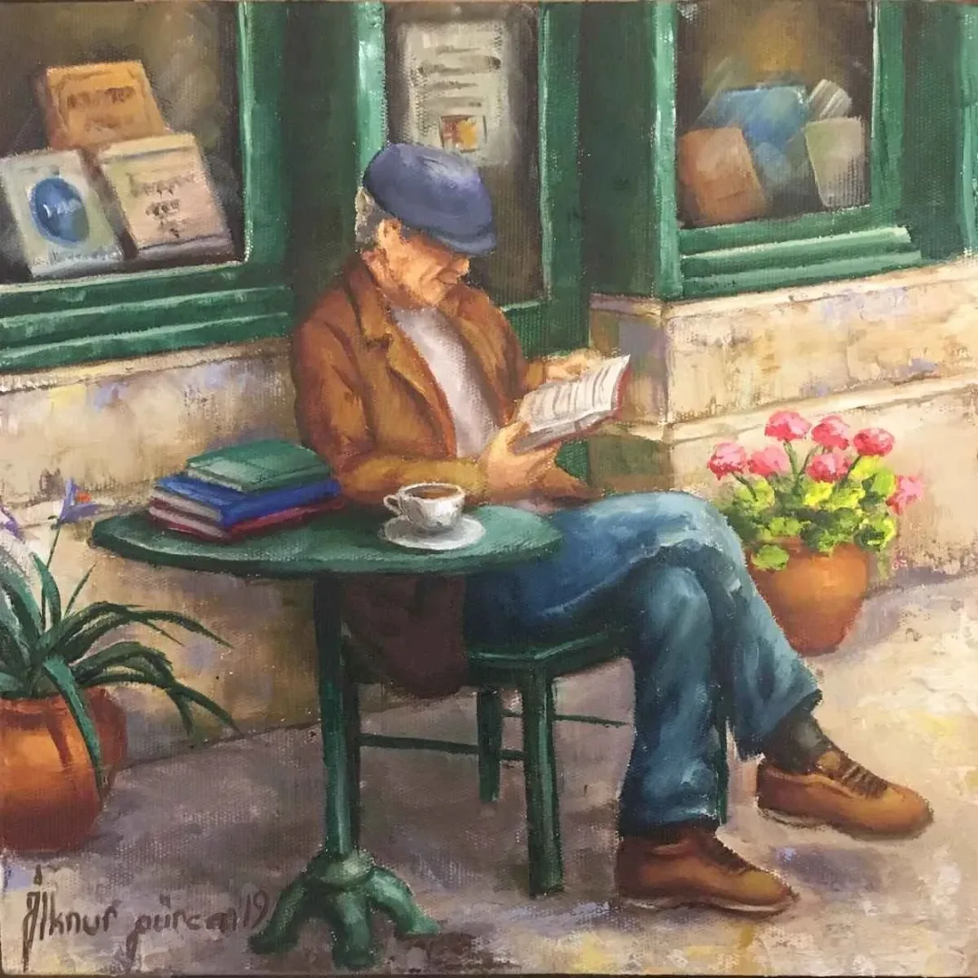 İLKNUR GÜRCAN — “İsimsiz”, 2019 "İsimsiz" eseri İLKNUR GÜRCAN tarafından 2019 yılında 25x25 cm ölçülerinde Tuval üzeri yağlı boya tekniği ile yapılmıştır.