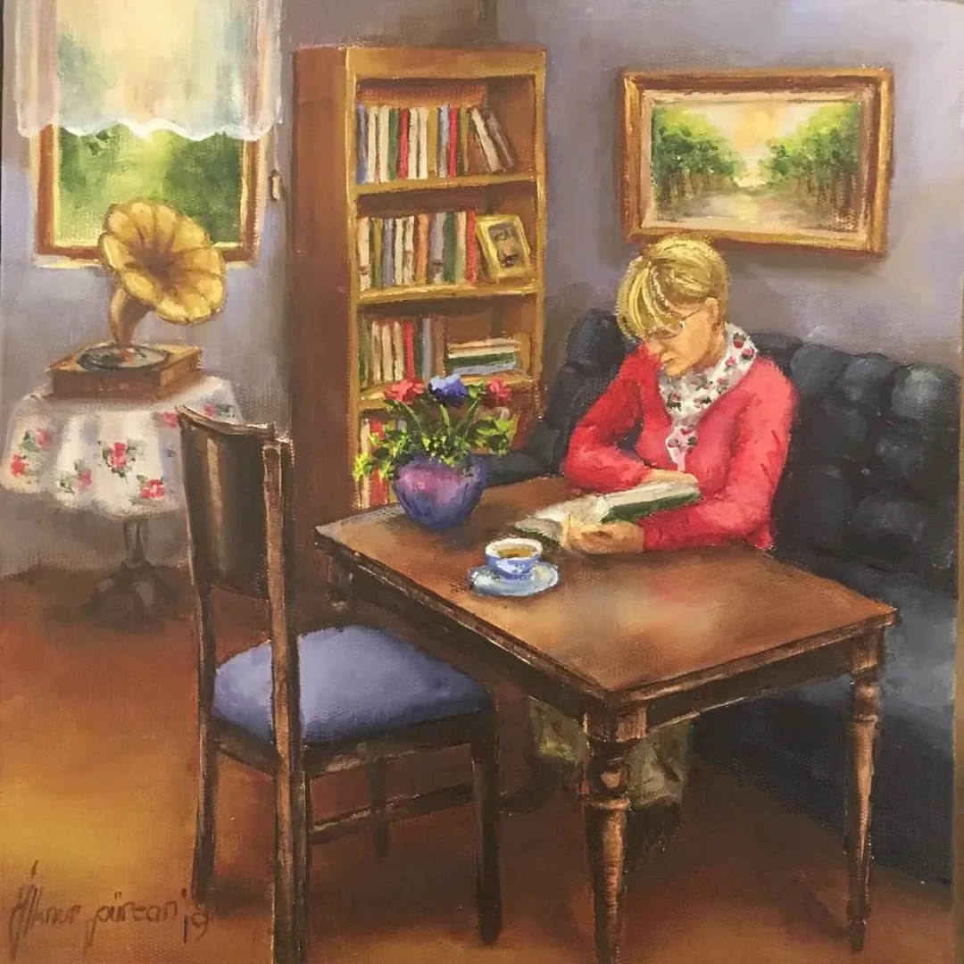 İLKNUR GÜRCAN — “İsimsiz”, 2019 "İsimsiz" eseri İLKNUR GÜRCAN tarafından 2019 yılında 25x25 cm ölçülerinde Tuval üzeri yağlı boya tekniği ile yapılmıştır.