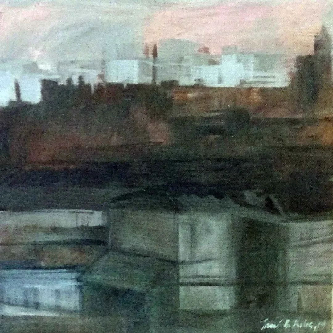 İNCİ BULUT KILIÇ — “İsimsiz”, 2019 "İsimsiz" eseri İNCİ BULUT KILIÇ tarafından 2019 yılında 25x25 cm ölçülerinde Tuval üzeri yağlı boya tekniği ile yapılmıştır.
