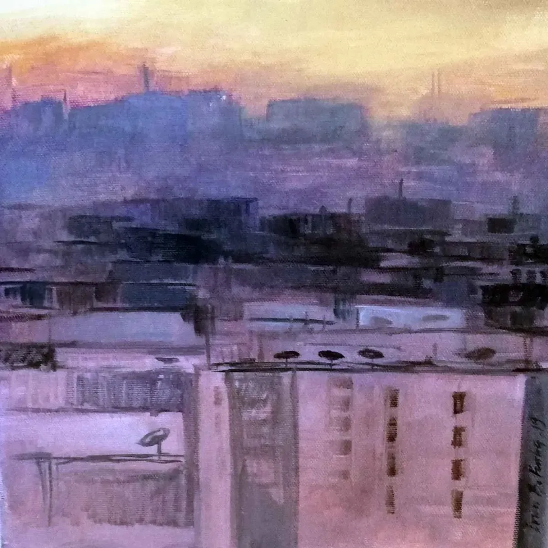 İNCİ BULUT KILIÇ — “İsimsiz”, 2019 "İsimsiz" eseri İNCİ BULUT KILIÇ tarafından 2019 yılında 25x25 cm ölçülerinde Tuval üzeri yağlı boya tekniği ile yapılmıştır.