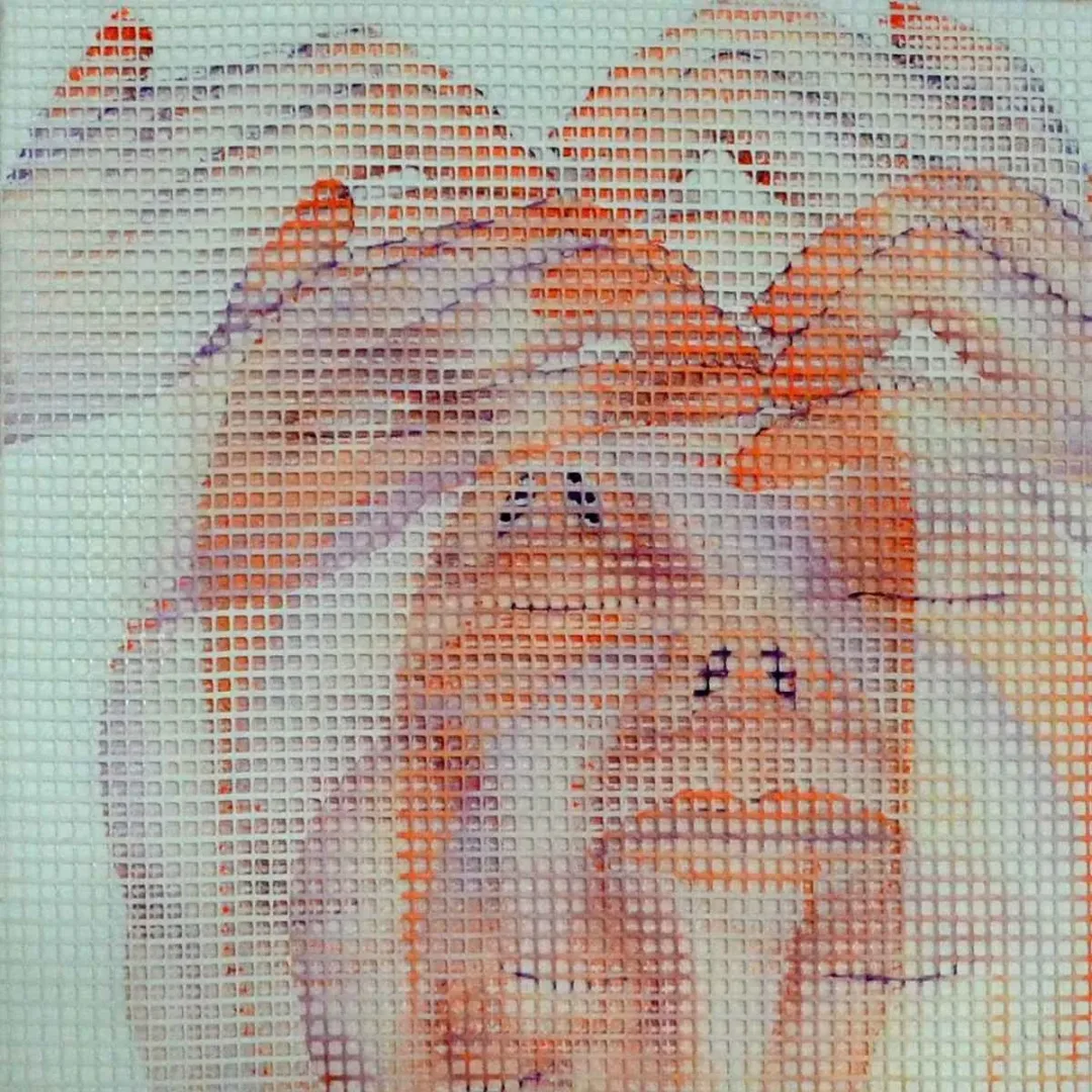 KADER ÖZTÜRKMEN — “İsimsiz”, 2019 "İsimsiz" eseri KADER ÖZTÜRKMEN tarafından 2019 yılında 25x25 cm ölçülerinde Tuval üzeri karışık teknik tekniği ile yapılmıştır.