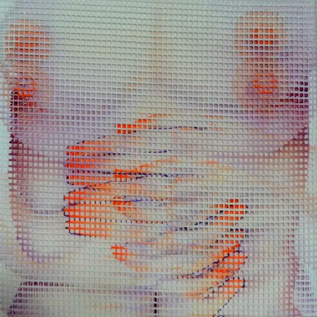 KADER ÖZTÜRKMEN — “İsimsiz”, 2019 "İsimsiz" eseri KADER ÖZTÜRKMEN tarafından 2019 yılında 25x25 cm ölçülerinde Tuval üzeri karışık teknik tekniği ile yapılmıştır.
