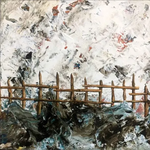 "İsimsiz" eseri MEHMET AKSOY tarafından 2019 yılında 25x25 cm ölçülerinde Tuval üzeri yağlı boya tekniği ile yapılmıştır.
