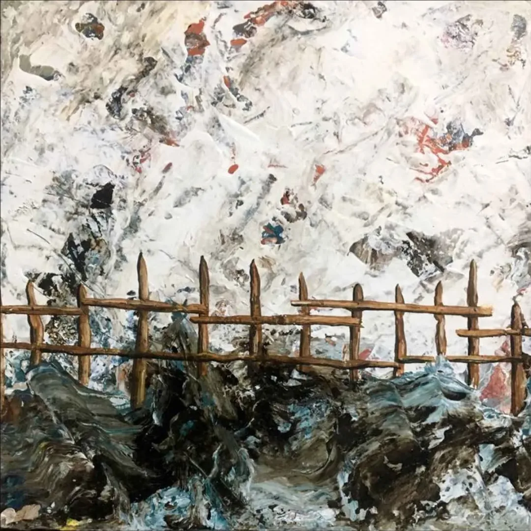 MEHMET AKSOY — “İsimsiz”, 2019 "İsimsiz" eseri MEHMET AKSOY tarafından 2019 yılında 25x25 cm ölçülerinde Tuval üzeri yağlı boya tekniği ile yapılmıştır.