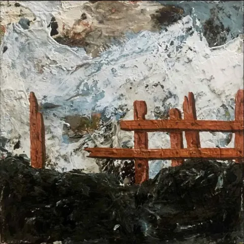 "İsimsiz" eseri MEHMET AKSOY tarafından 2019 yılında 25x25 cm ölçülerinde Tuval üzeri yağlı boya tekniği ile yapılmıştır.
