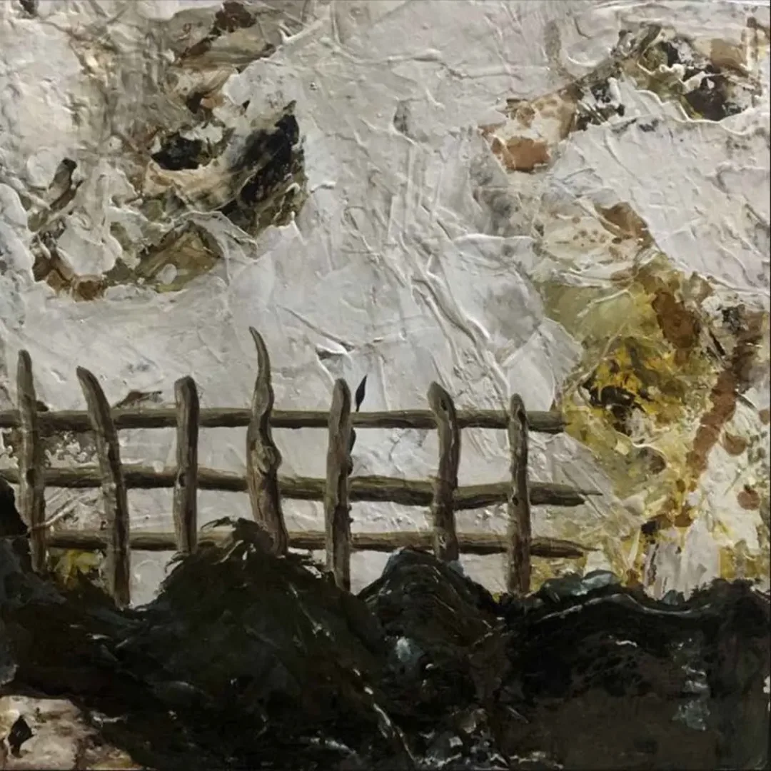 MEHMET AKSOY — “İsimsiz”, 2019 "İsimsiz" eseri MEHMET AKSOY tarafından 2019 yılında 25x25 cm ölçülerinde Tuval üzeri yağlı boya tekniği ile yapılmıştır.