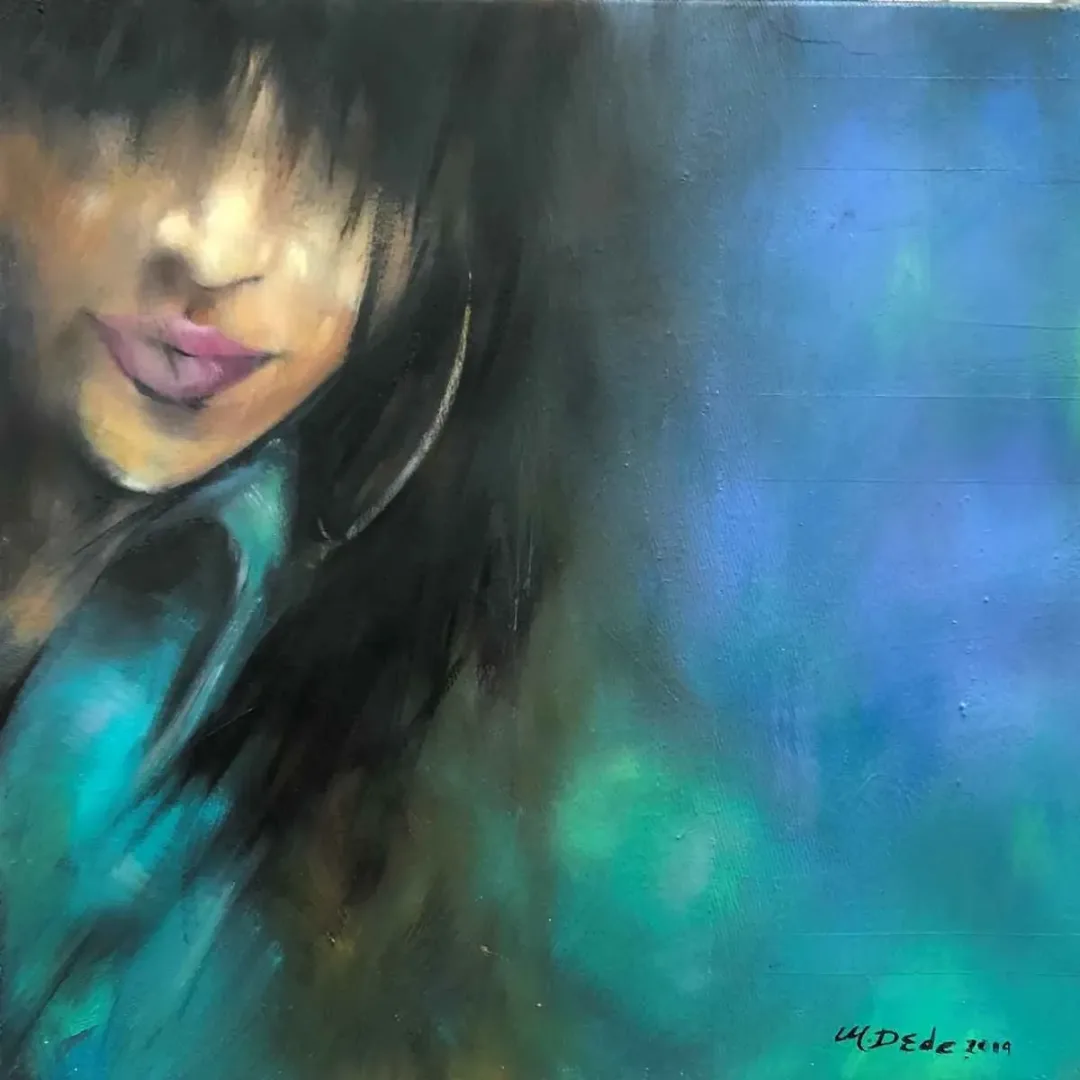 MEHMET DEDE — “İsimsiz”, 2019 "İsimsiz" eseri MEHMET DEDE tarafından 2019 yılında 25x25 cm ölçülerinde Tuval üzeri yağlı boya tekniği ile yapılmıştır.