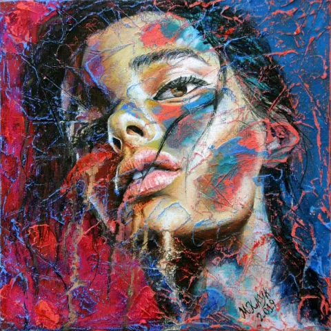 "İsimsiz" eseri MEHMET KAYA tarafından 2019 yılında 25x25 cm ölçülerinde Tuval üzeri yağlı boya tekniği ile yapılmıştır.