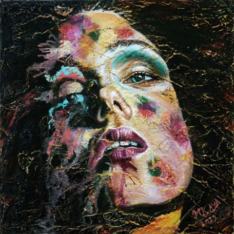 "İsimsiz" eseri MEHMET KAYA tarafından 2019 yılında 25x25 cm ölçülerinde Tuval üzeri yağlı boya tekniği ile yapılmıştır.