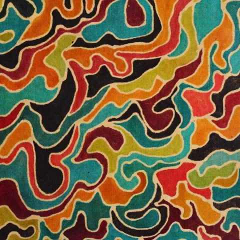 MERVE AVCI — “Renkler Ve Hisler”, 2019 "Renkler Ve Hisler" eseri MERVE AVCI tarafından 2019 yılında 25x25 cm ölçülerinde Tuval üzeri mummamik tekniği tekniği ile yapılmıştır.