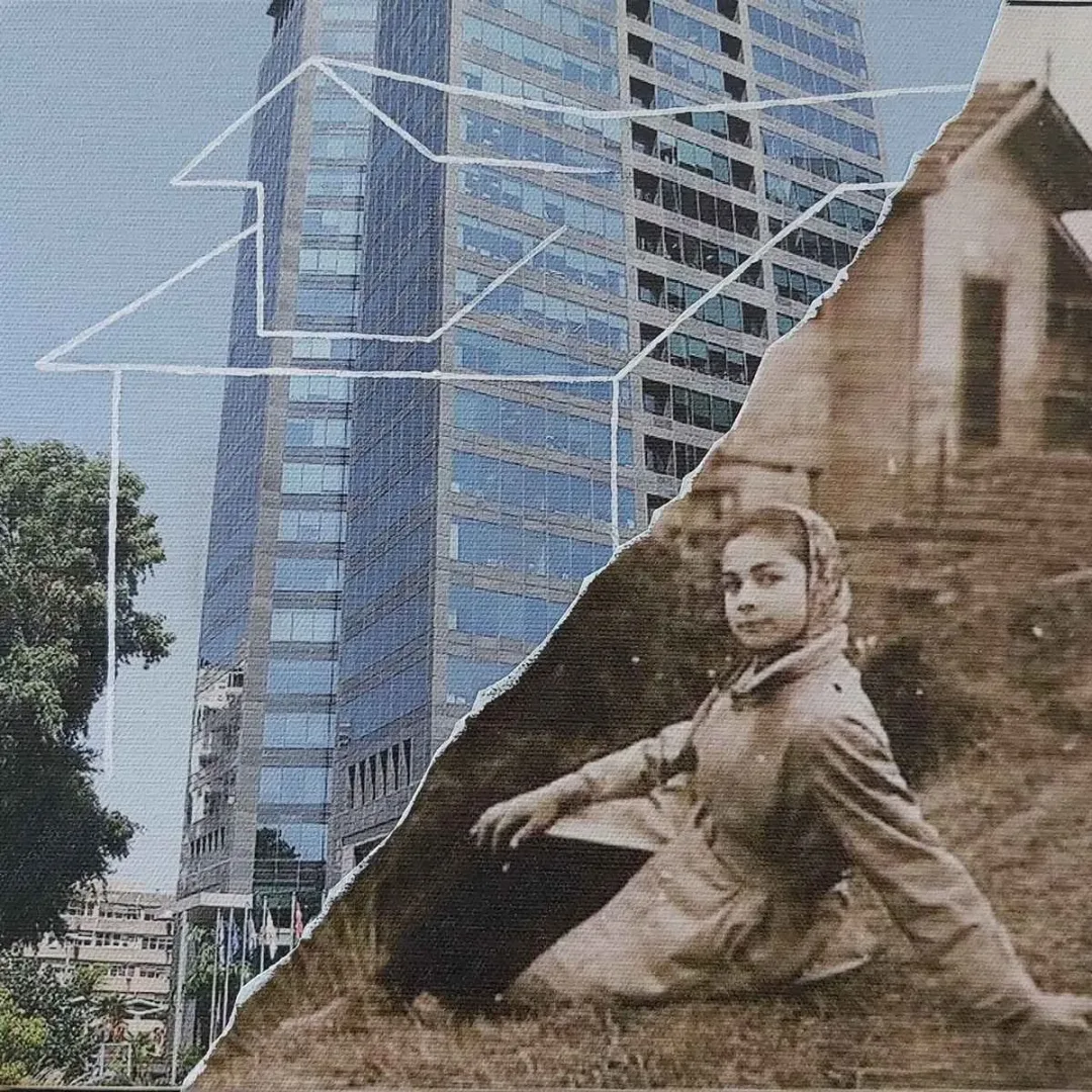 MİNE AKCAOĞLU — “İsimsiz”, 2019 "İsimsiz" eseri MİNE AKCAOĞLU tarafından 2019 yılında 25x25 cm ölçülerinde Tuval üzeri karışık teknik tekniği ile yapılmıştır.
