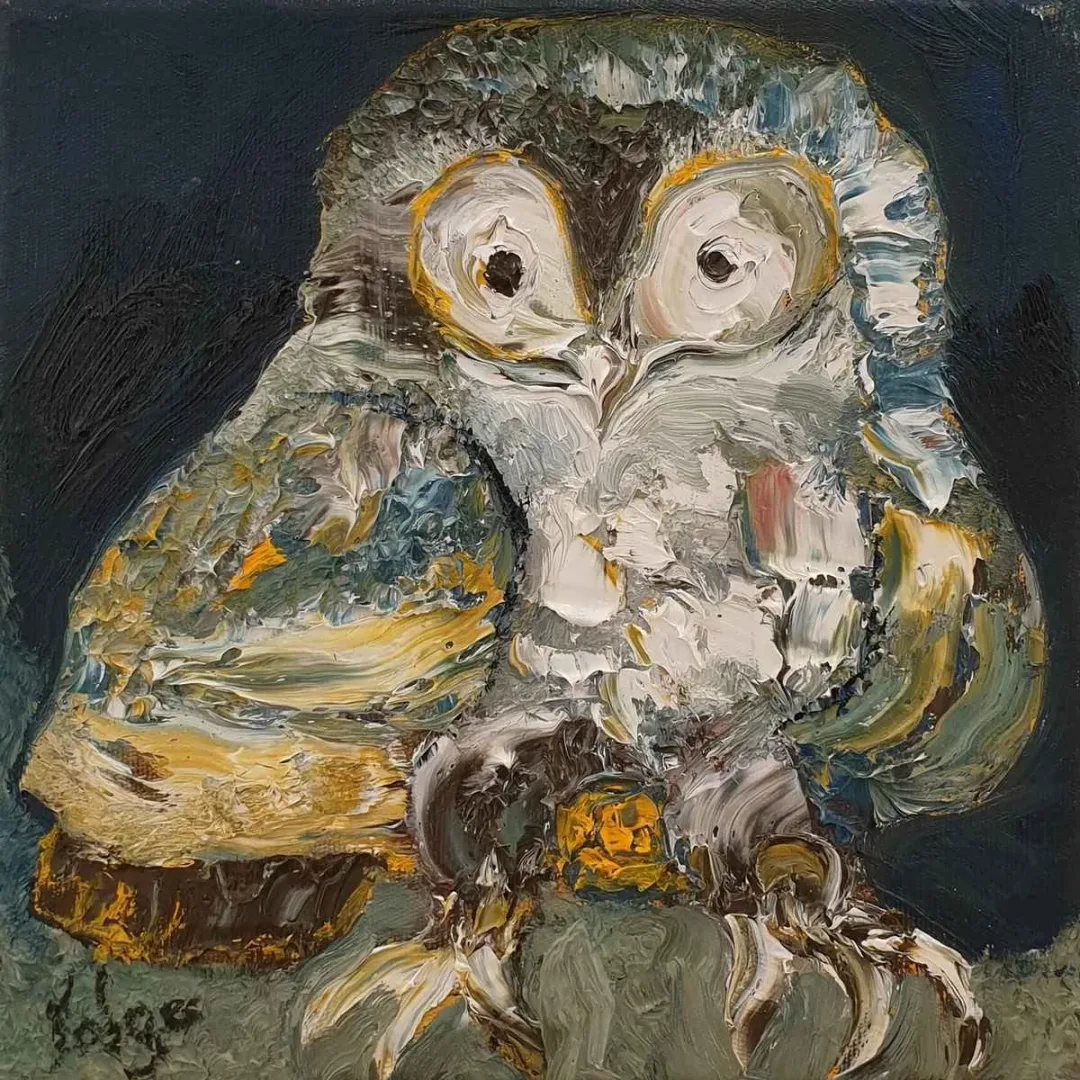 MURAT TOLGA — “İsimsiz”, 2019 "İsimsiz" eseri MURAT TOLGA tarafından 2019 yılında 25x25 cm ölçülerinde Tuval üzeri yağlı boya tekniği ile yapılmıştır.
