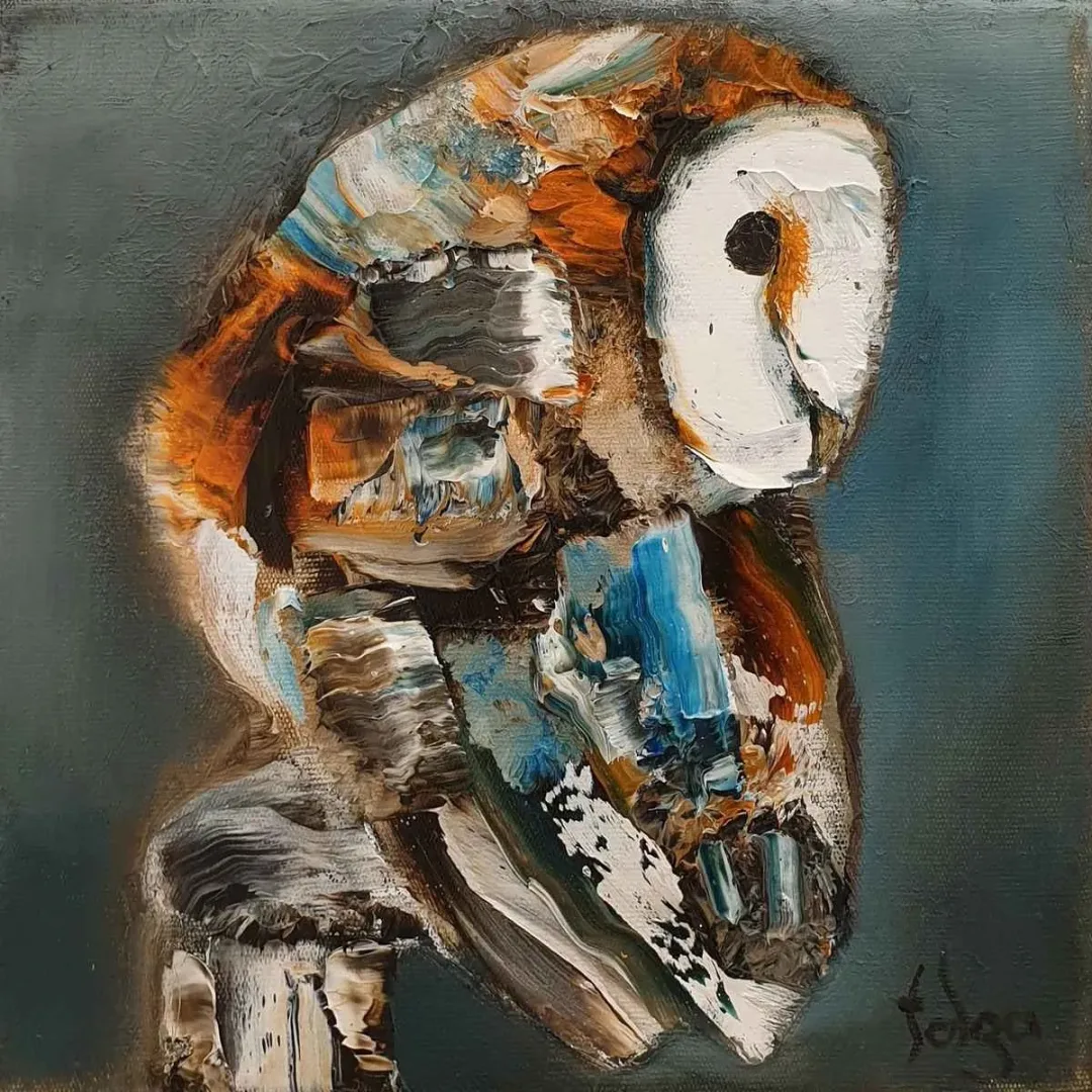 MURAT TOLGA — “İsimsiz”, 2019 "İsimsiz" eseri MURAT TOLGA tarafından 2019 yılında 25x25 cm ölçülerinde Tuval üzeri yağlı boya tekniği ile yapılmıştır.