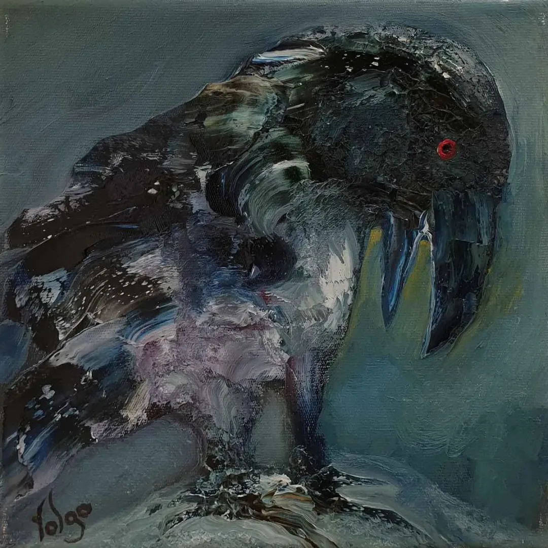 MURAT TOLGA — “İsimsiz”, 2019 "İsimsiz" eseri MURAT TOLGA tarafından 2019 yılında 25x25 cm ölçülerinde Tuval üzeri yağlı boya tekniği ile yapılmıştır.