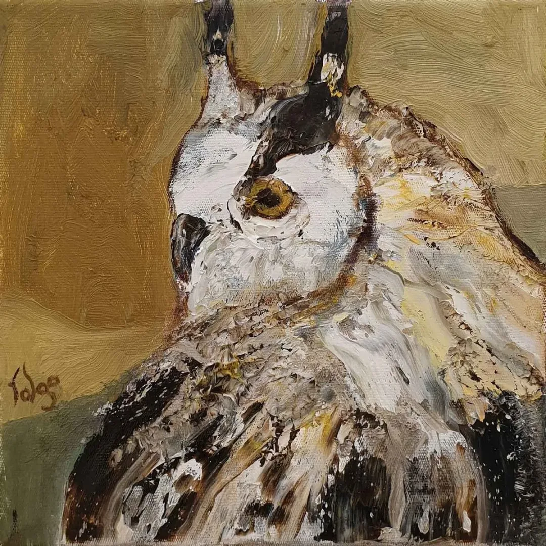 MURAT TOLGA — “İsimsiz”, 2019 "İsimsiz" eseri MURAT TOLGA tarafından 2019 yılında 25x25 cm ölçülerinde Tuval üzeri yağlı boya tekniği ile yapılmıştır.