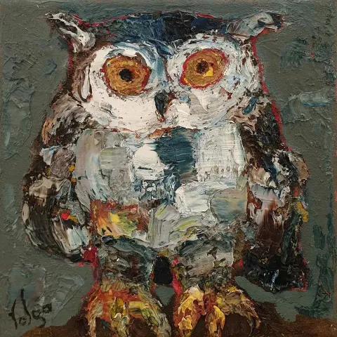 MURAT TOLGA — “Untitled”, 2019 "İsimsiz" eseri MURAT TOLGA tarafından 2019 yılında 25x25 cm ölçülerinde Tuval üzeri yağlı boya tekniği ile yapılmıştır.