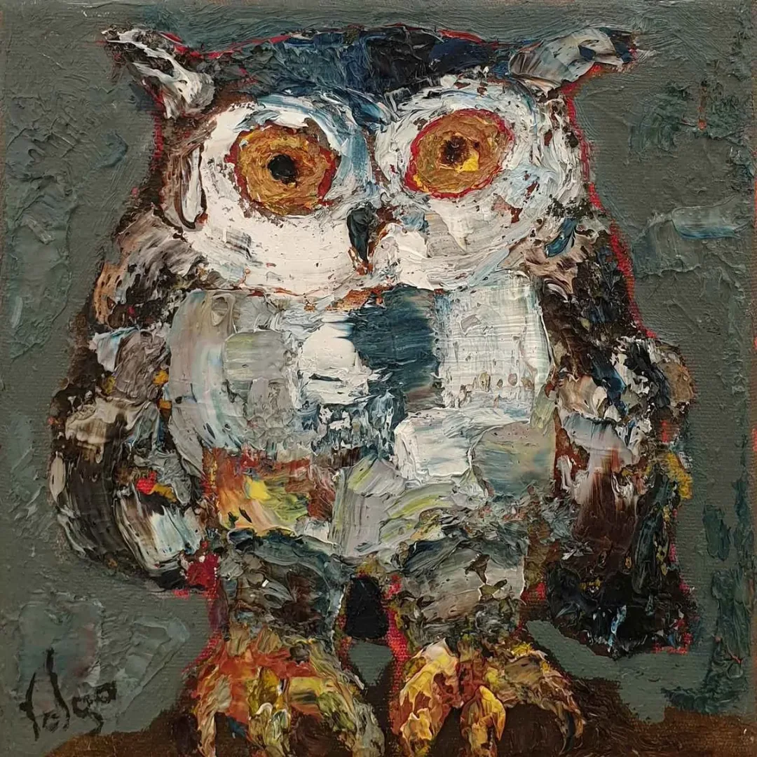 MURAT TOLGA — “İsimsiz”, 2019 "İsimsiz" eseri MURAT TOLGA tarafından 2019 yılında 25x25 cm ölçülerinde Tuval üzeri yağlı boya tekniği ile yapılmıştır.