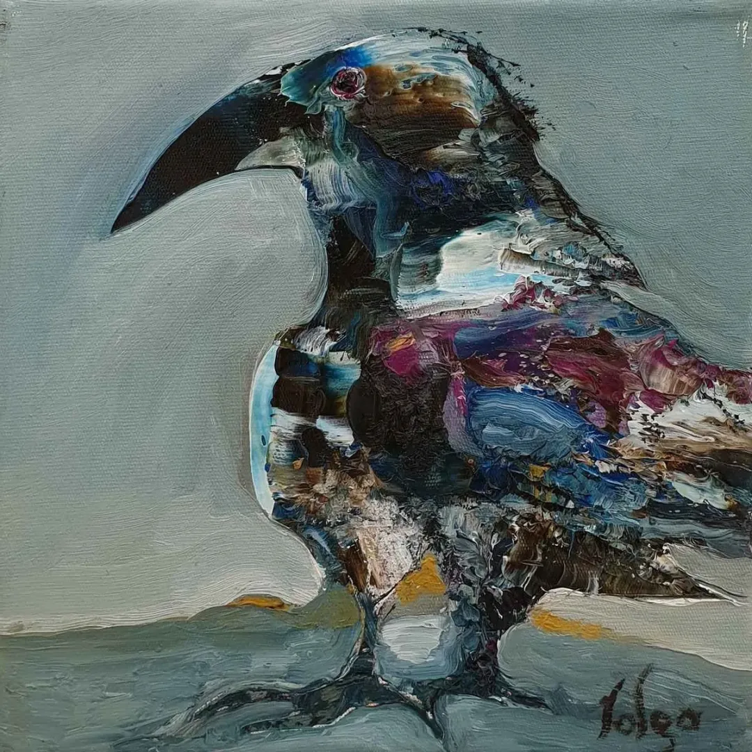 MURAT TOLGA — “İsimsiz”, 2019 "İsimsiz" eseri MURAT TOLGA tarafından 2019 yılında 25x25 cm ölçülerinde Tuval üzeri yağlı boya tekniği ile yapılmıştır.