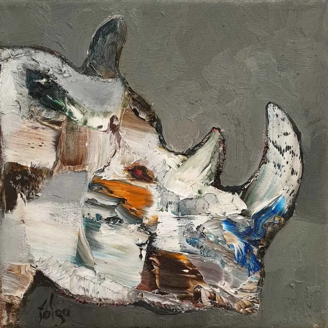 MURAT TOLGA — “İsimsiz”, 2019 "İsimsiz" eseri MURAT TOLGA tarafından 2019 yılında 25x25 cm ölçülerinde Tuval üzeri yağlı boya tekniği ile yapılmıştır.