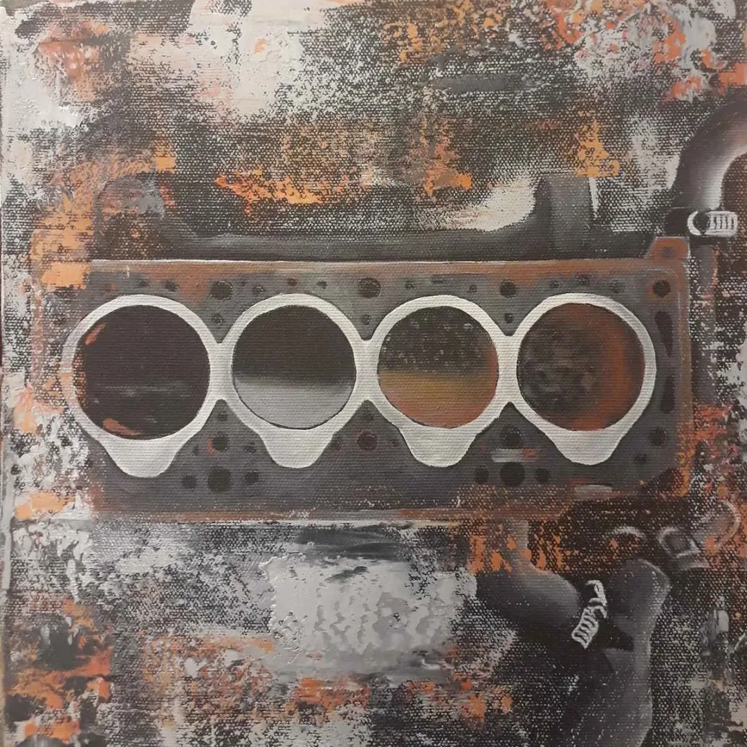MUSTAFA TUNÇ — “İsimsiz”, 2019 "İsimsiz" eseri MUSTAFA TUNÇ tarafından 2019 yılında 25x25 cm ölçülerinde Tuval üzeri yağlı boya tekniği ile yapılmıştır.