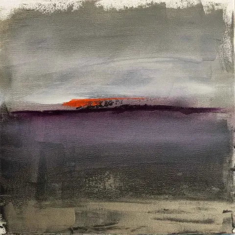MÜGE CEYHAN — “İsimsiz”, 2019 "İsimsiz" eseri MÜGE CEYHAN tarafından 2019 yılında 25x25 cm ölçülerinde Tuval üzeri yağlı boya tekniği ile yapılmıştır.