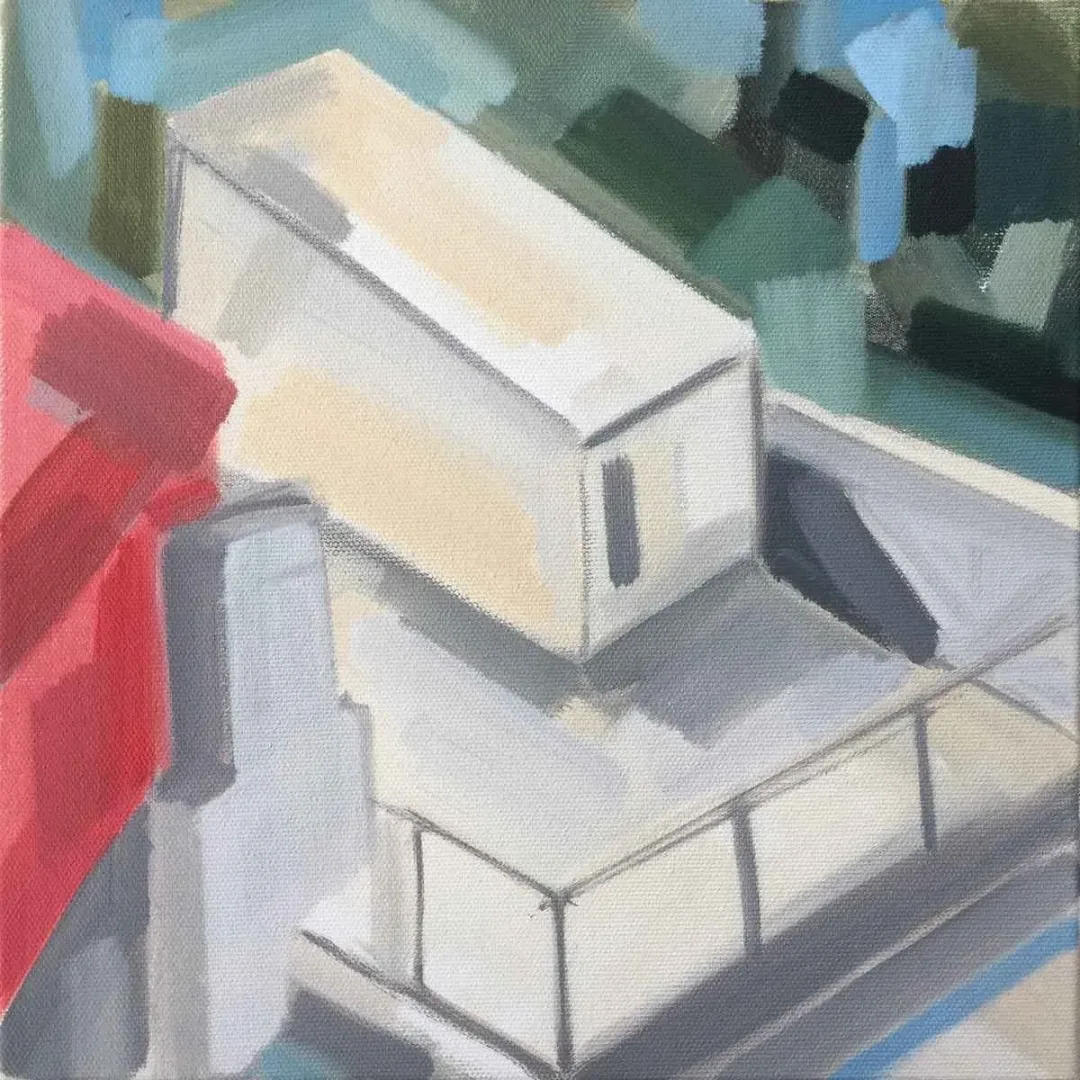 NİHAL TÜRK EŞKİNAT — “İsimsiz”, 2019 "İsimsiz" eseri NİHAL TÜRK EŞKİNAT tarafından 2019 yılında 25x25 cm ölçülerinde Tuval üzeri akrilik boya tekniği ile yapılmıştır.