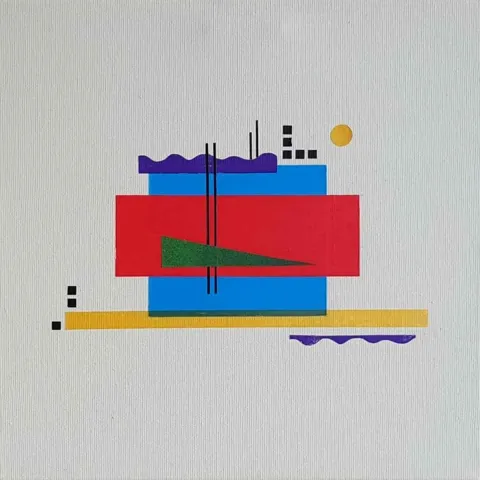 "İsimsiz" eseri NUR YAVUZ tarafından 2019 yılında 25x25 cm ölçülerinde Tuval üzeri yağlı boya tekniği ile yapılmıştır.
