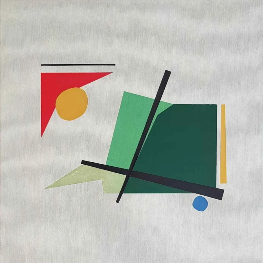 NUR YAVUZ — “İsimsiz”, 2019 "İsimsiz" eseri NUR YAVUZ tarafından 2019 yılında 25x25 cm ölçülerinde Tuval üzeri yağlı boya tekniği ile yapılmıştır.