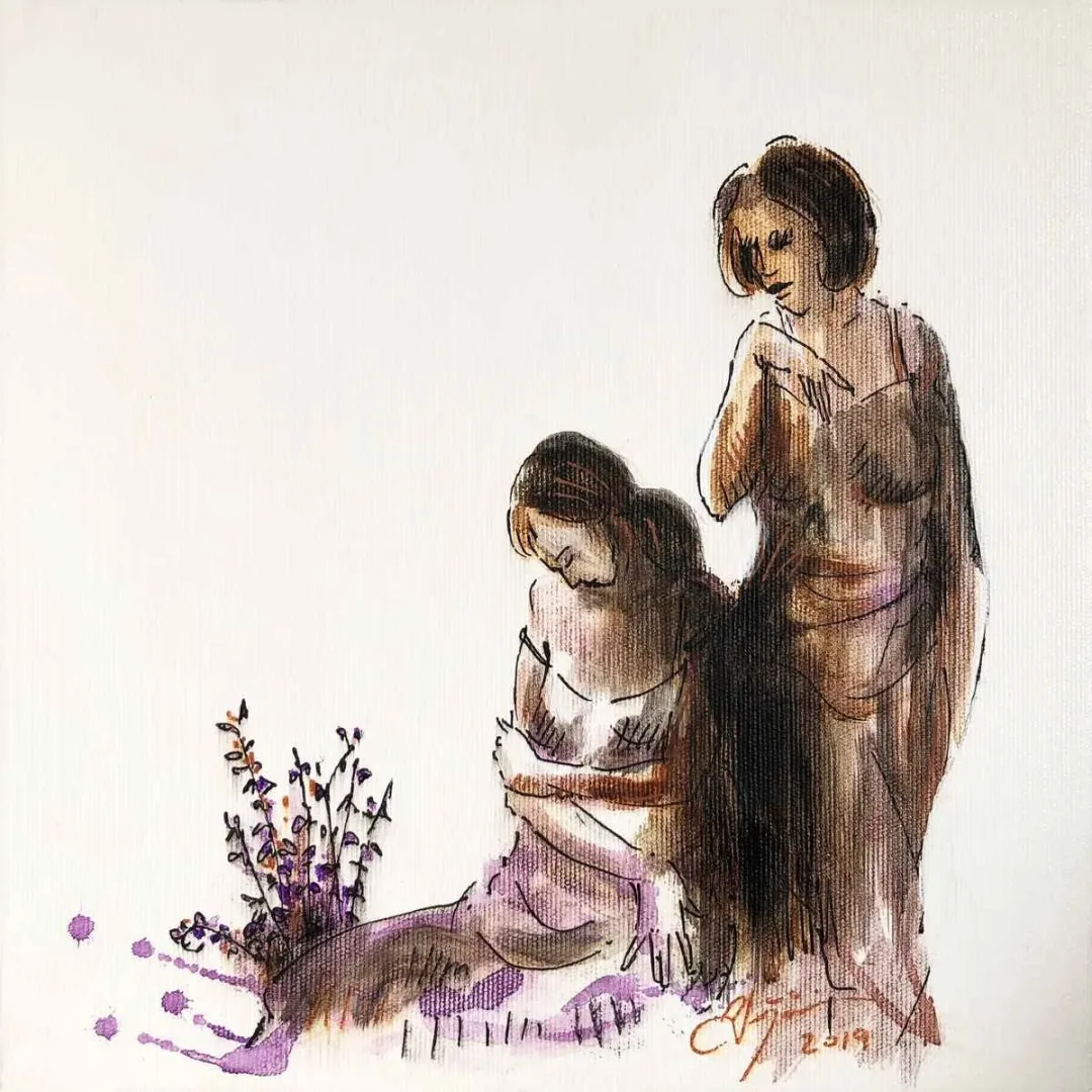 OKTAY DEĞİRMENCİ — “İsimsiz”, 2019 "İsimsiz" eseri OKTAY DEĞİRMENCİ tarafından 2019 yılında 25x25 cm ölçülerinde Tuval üzeri yağlı boya tekniği ile yapılmıştır.