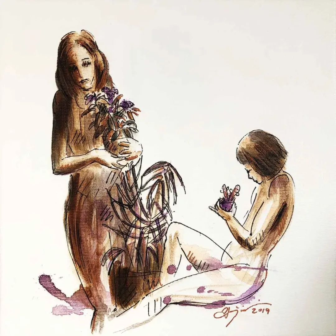 OKTAY DEĞİRMENCİ — “İsimsiz”, 2019 "İsimsiz" eseri OKTAY DEĞİRMENCİ tarafından 2019 yılında 25x25 cm ölçülerinde Tuval üzeri yağlı boya tekniği ile yapılmıştır.