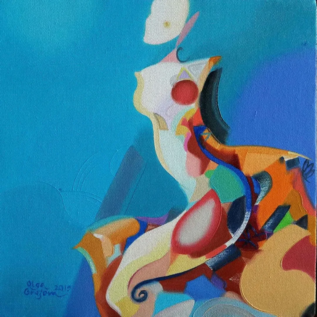 OLGA GRAFOVA DİLEK — “İsimsiz”, 2019 "İsimsiz" eseri OLGA GRAFOVA DİLEK tarafından 2019 yılında 25x25 cm ölçülerinde Tuval üzeri yağlı boya tekniği ile yapılmıştır.