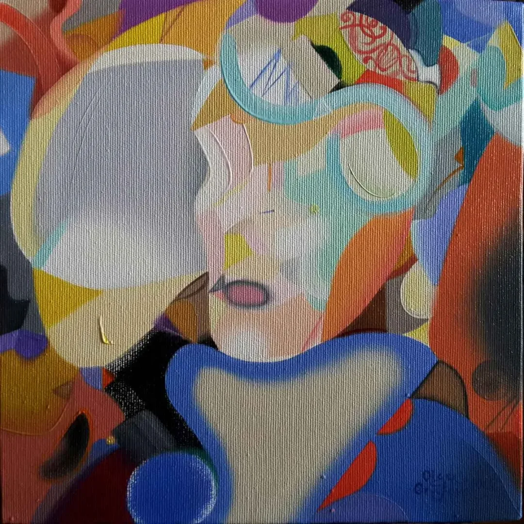 OLGA GRAFOVA DİLEK — “İsimsiz”, 2019 "İsimsiz" eseri OLGA GRAFOVA DİLEK tarafından 2019 yılında 25x25 cm ölçülerinde Tuval üzeri yağlı boya tekniği ile yapılmıştır.