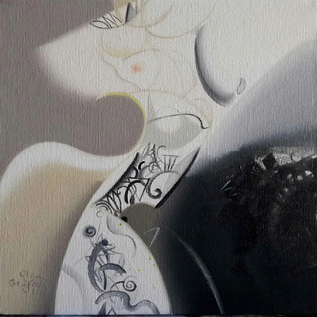 "İsimsiz" eseri OLGA GRAFOVA DİLEK tarafından 2019 yılında 25x25 cm ölçülerinde Tuval üzeri yağlı boya tekniği ile yapılmıştır.
