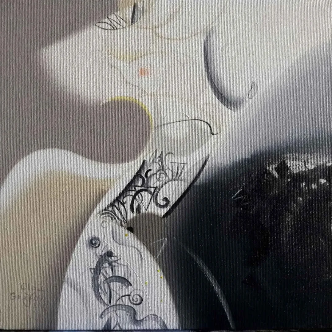 OLGA GRAFOVA DİLEK — “İsimsiz”, 2019 "İsimsiz" eseri OLGA GRAFOVA DİLEK tarafından 2019 yılında 25x25 cm ölçülerinde Tuval üzeri yağlı boya tekniği ile yapılmıştır.