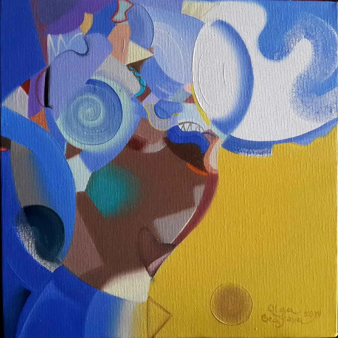 OLGA GRAFOVA DİLEK — “İsimsiz”, 2019 "İsimsiz" eseri OLGA GRAFOVA DİLEK tarafından 2019 yılında 25x25 cm ölçülerinde Tuval üzeri yağlı boya tekniği ile yapılmıştır.