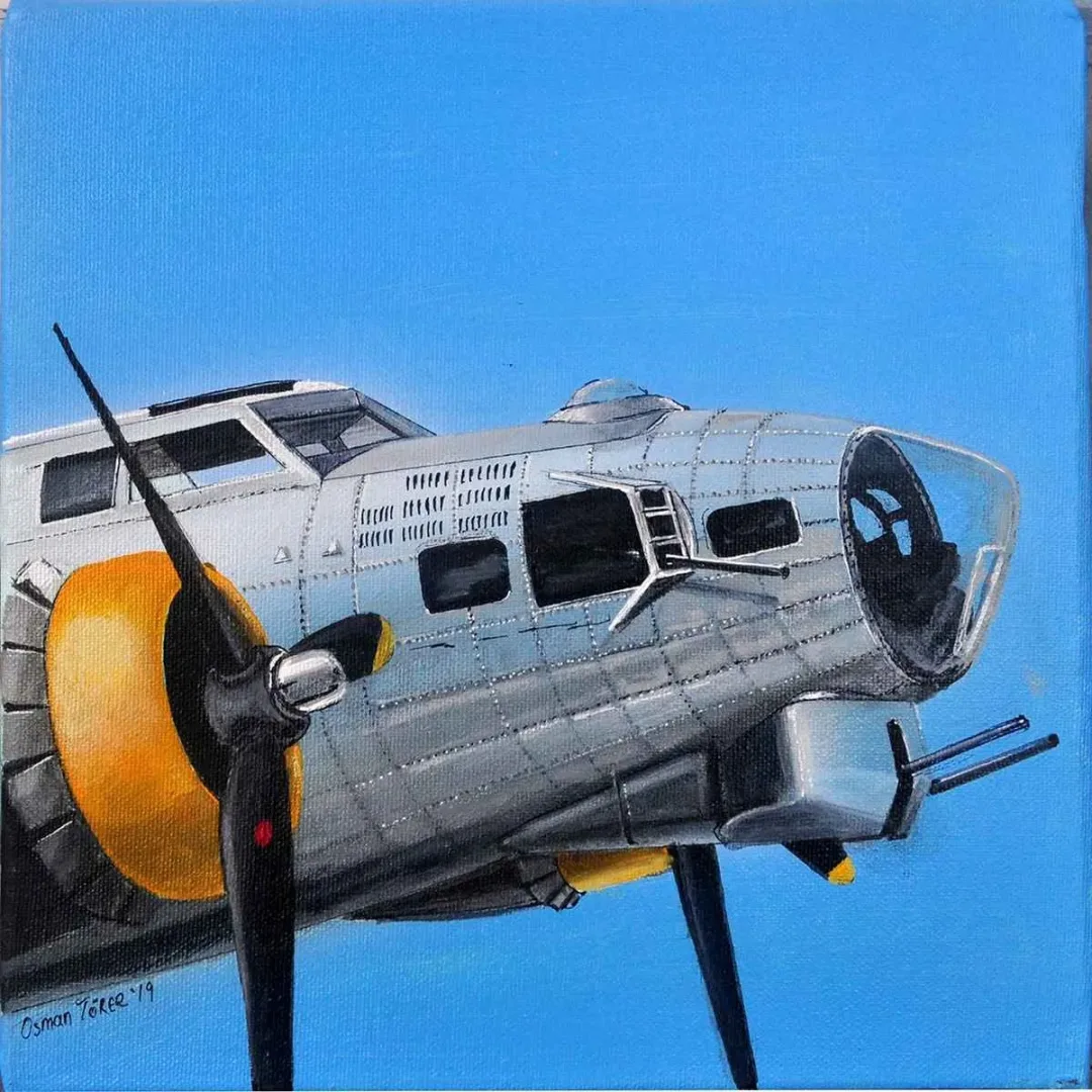 OSMAN TÖRER — “İsimsiz”, 2019 "İsimsiz" eseri OSMAN TÖRER tarafından 2019 yılında 25x25 cm ölçülerinde Tuval üzeri yağlı boya tekniği ile yapılmıştır.
