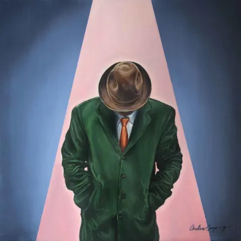 ÖNDER CAYMAZ — “İsimsiz”, 2019 "İsimsiz" eseri ÖNDER CAYMAZ tarafından 2019 yılında 25x25 cm ölçülerinde Tuval üzeri yağlı boya tekniği ile yapılmıştır.
