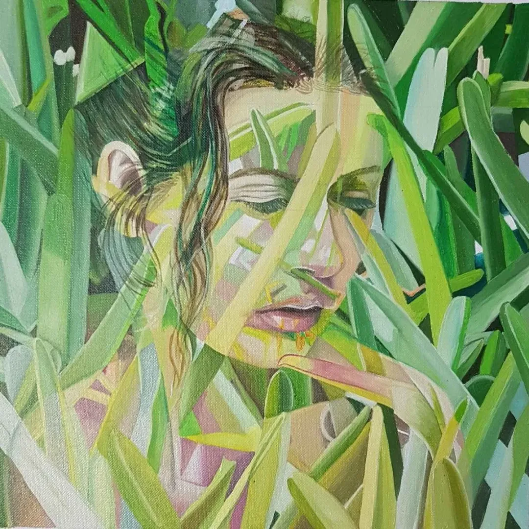 ÖZGE KORKMAZ — “İsimsiz”, 2019 "İsimsiz" eseri ÖZGE KORKMAZ tarafından 2019 yılında 25x25 cm ölçülerinde Tuval üzeri yağlı boya tekniği ile yapılmıştır.