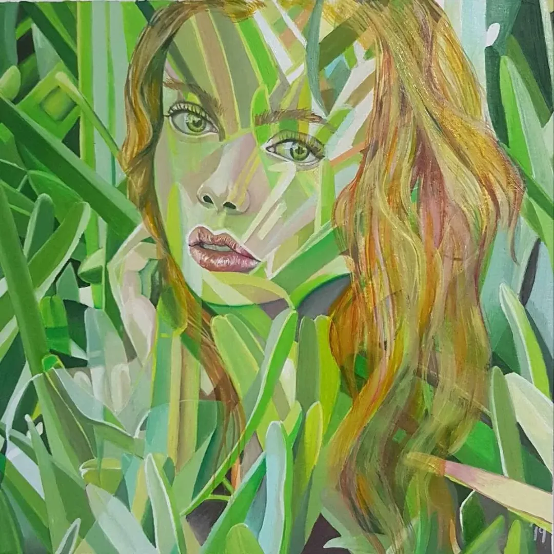 ÖZGE KORKMAZ — “İsimsiz”, 2019 "İsimsiz" eseri ÖZGE KORKMAZ tarafından 2019 yılında 25x25 cm ölçülerinde Tuval üzeri yağlı boya tekniği ile yapılmıştır.