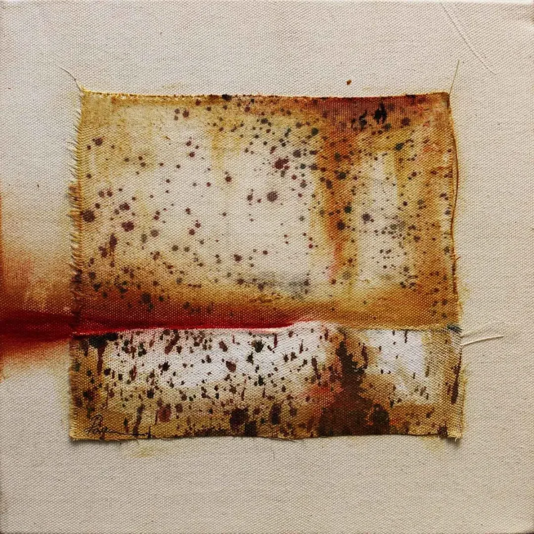 PARVİN GHORBANZADEH DİZAJİ — “İsimsiz”, 2019 "İsimsiz" eseri PARVİN GHORBANZADEH DİZAJİ tarafından 2019 yılında 25x25 cm ölçülerinde Tuval üzeri karışık teknik tekniği ile yapılmıştır.
