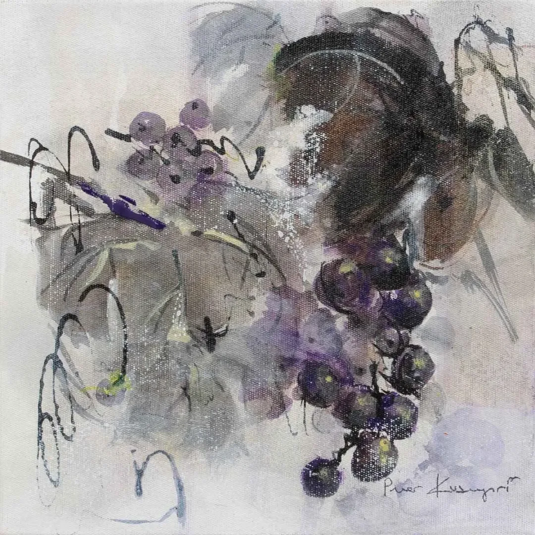 PINAR KUSEYRİ — “İsimsiz”, 2019 "İsimsiz" eseri PINAR KUSEYRİ tarafından 2019 yılında 25x25 cm ölçülerinde Tuval üzeri yağlı boya tekniği ile yapılmıştır.