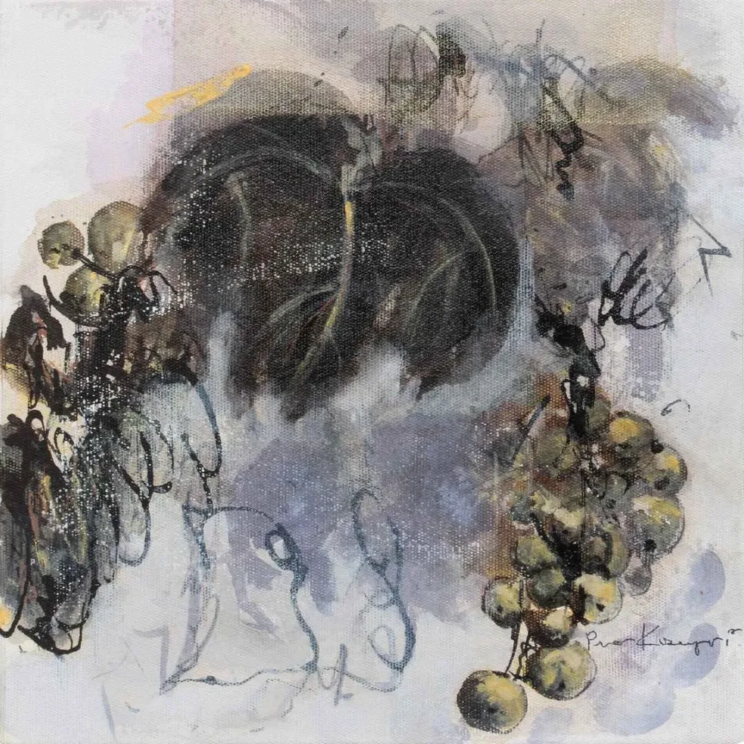 PINAR KUSEYRİ — “İsimsiz”, 2019 "İsimsiz" eseri PINAR KUSEYRİ tarafından 2019 yılında 25x25 cm ölçülerinde Tuval üzeri yağlı boya tekniği ile yapılmıştır.