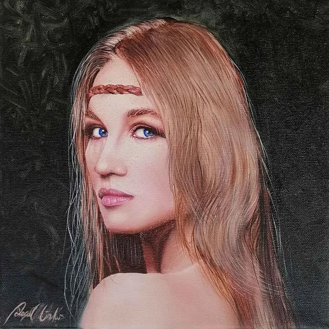 RESUL ÜNLÜ — “İsimsiz”, 2019 "İsimsiz" eseri RESUL ÜNLÜ tarafından 2019 yılında 25x25 cm ölçülerinde Tuval üzeri yağlı boya tekniği ile yapılmıştır.