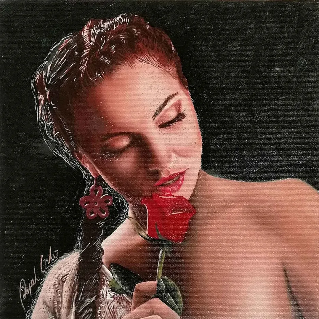 RESUL ÜNLÜ — “İsimsiz”, 2019 "İsimsiz" eseri RESUL ÜNLÜ tarafından 2019 yılında 25x25 cm ölçülerinde Tuval üzeri yağlı boya tekniği ile yapılmıştır.