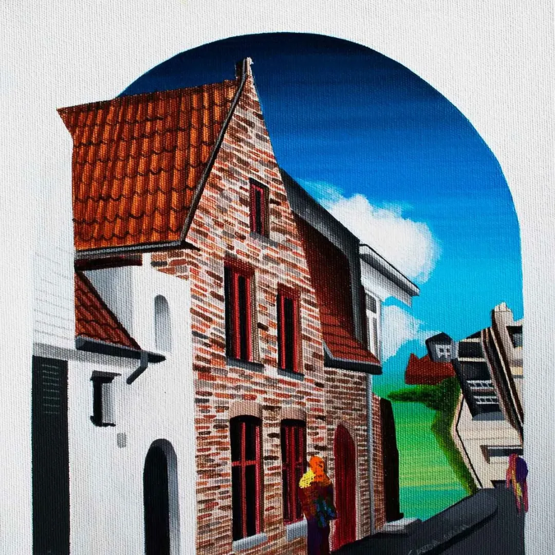 ARDA SELİM — “İsimsiz”, 2019 "İsimsiz" eseri ARDA SELİM tarafından 2019 yılında 25x25 cm ölçülerinde Tuval üzeri yağlı boya tekniği ile yapılmıştır.